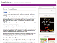 Tablet Screenshot of checkordering.net